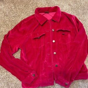 Hot pink Velveteen